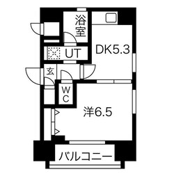 エステムコート大阪新町の物件間取画像